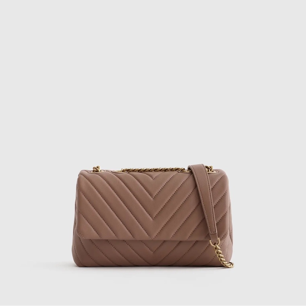 Quince Italian Leather Quilted Convertible Crossbody